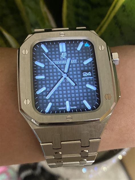 audemars piguet style bracelet apple watch|audemars piguet cufflinks.